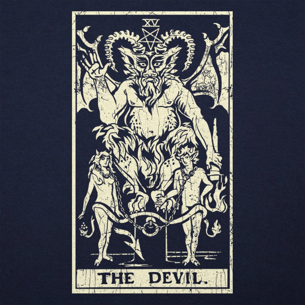 Tarot Devil Card, The Devil Baphomet Tarot Design