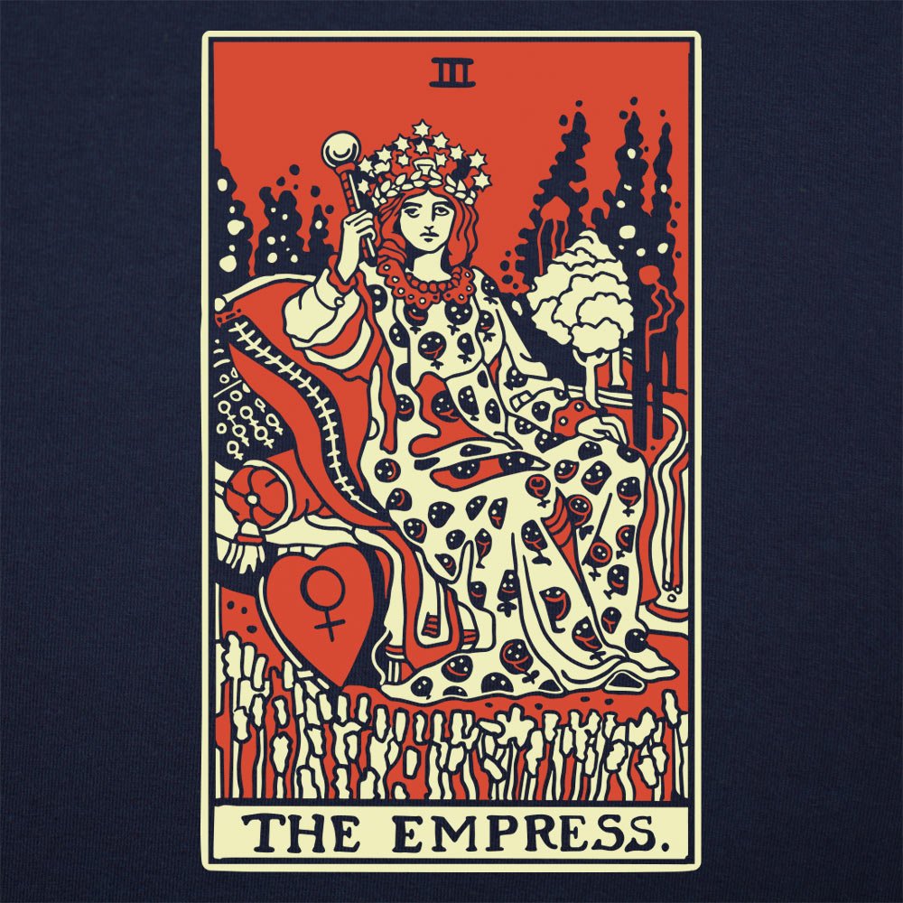 Tarot Empress Card Mystical Design