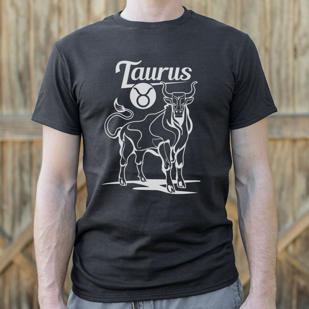 Taurus Zodiac Bull with Horoscope Symbol