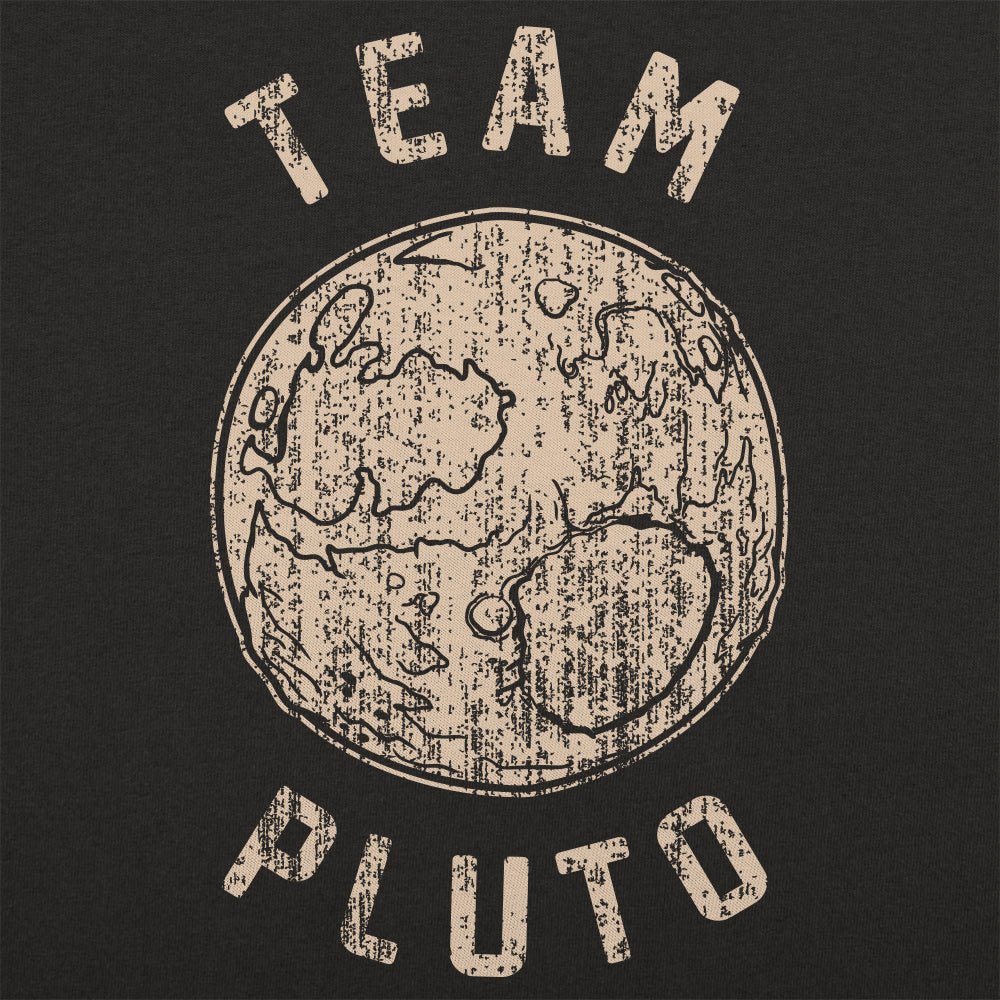 Team Pluto Dwarf Planet Grapgic