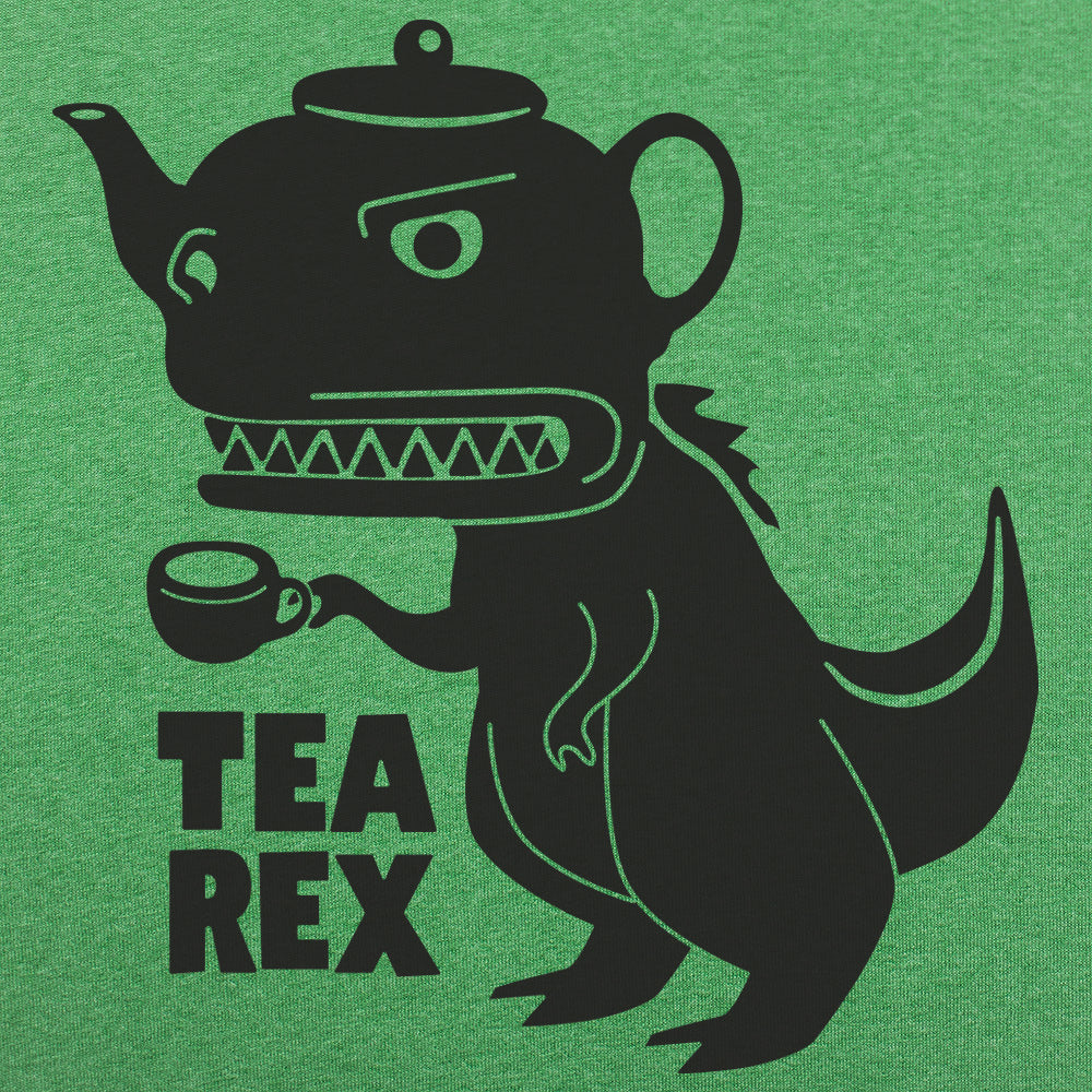 Tea Rex - Teapot Dinosaur Drinking Tea