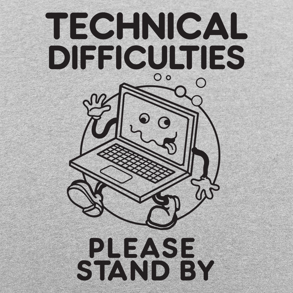 Technical Difficulties Please Stand By Cartoon