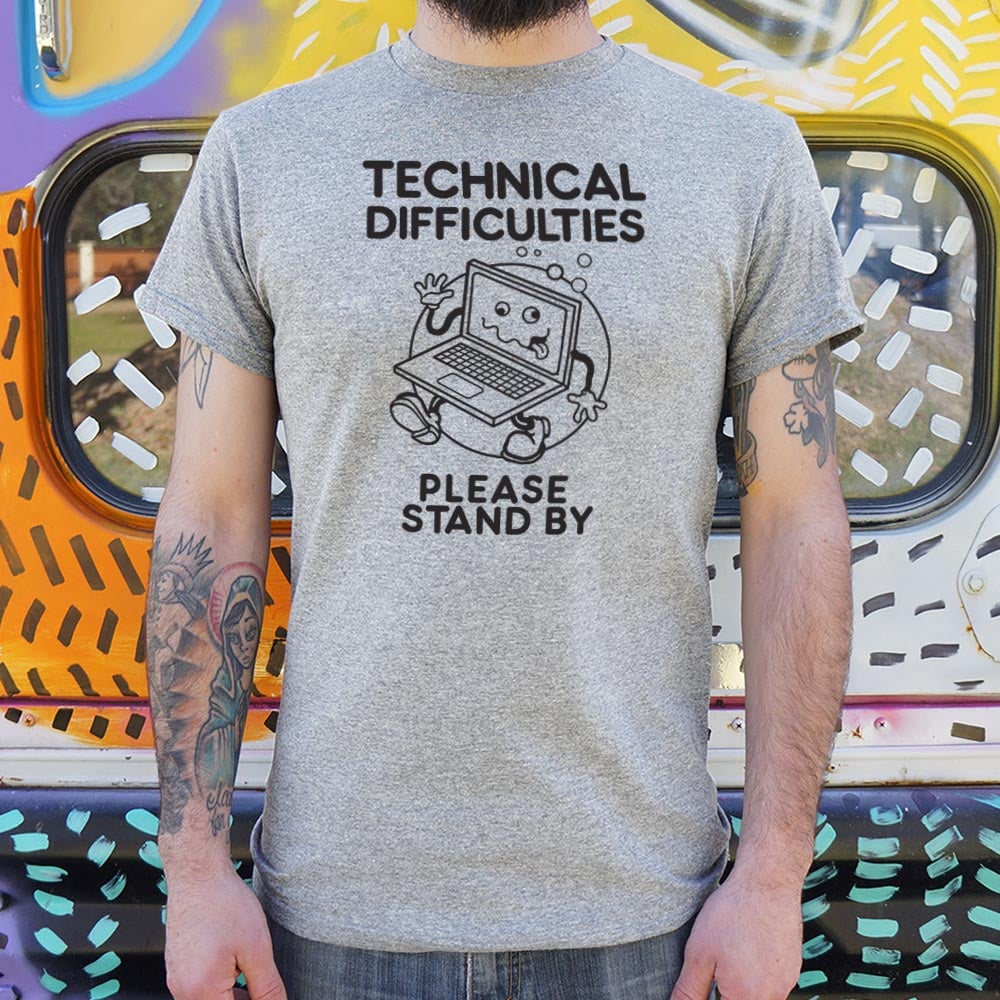 Technical Difficulties Please Stand By Cartoon
