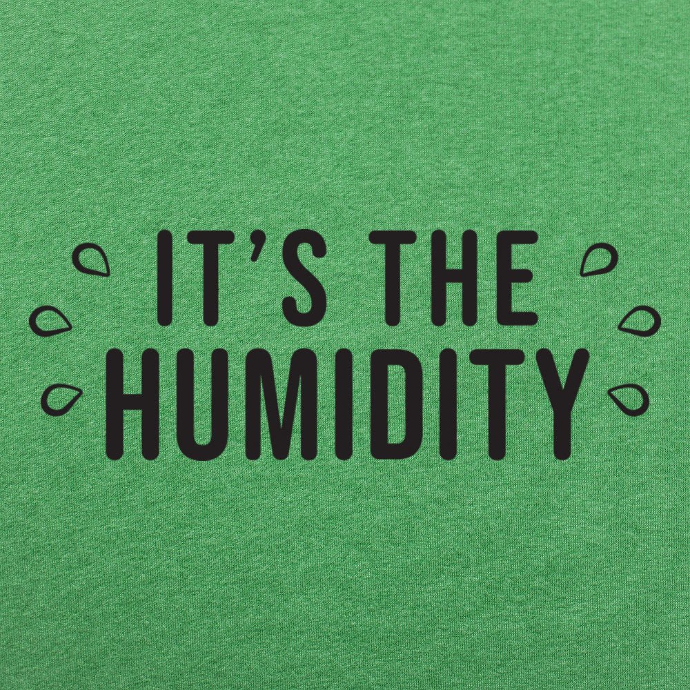 It's the Humidity Sweaty Weather Graphic