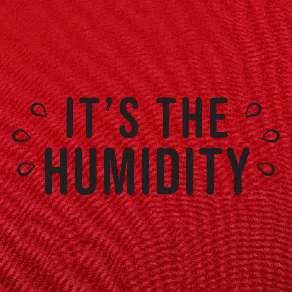 It's the Humidity Sweaty Weather Graphic
