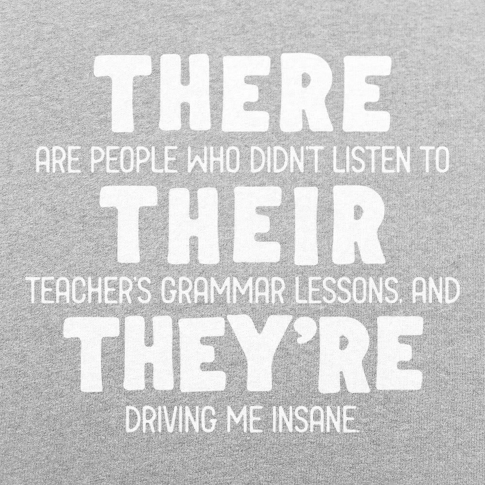There Their They're Grammar Pun Graphic