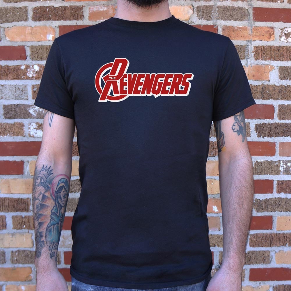 The Revengers Superhero Team Logo Parody