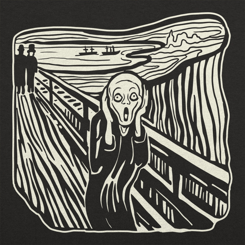 The Scream Graphic of Edvard Munch's Painting