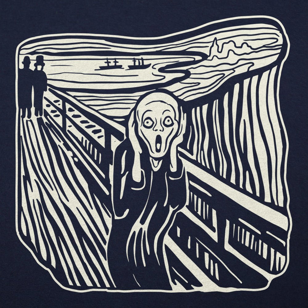 The Scream Graphic of Edvard Munch's Painting