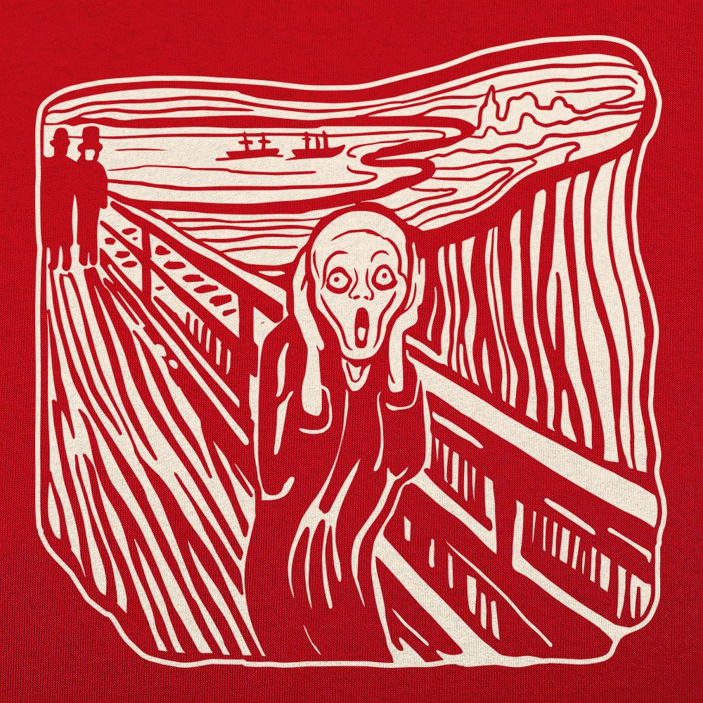The Scream Graphic of Edvard Munch's Painting