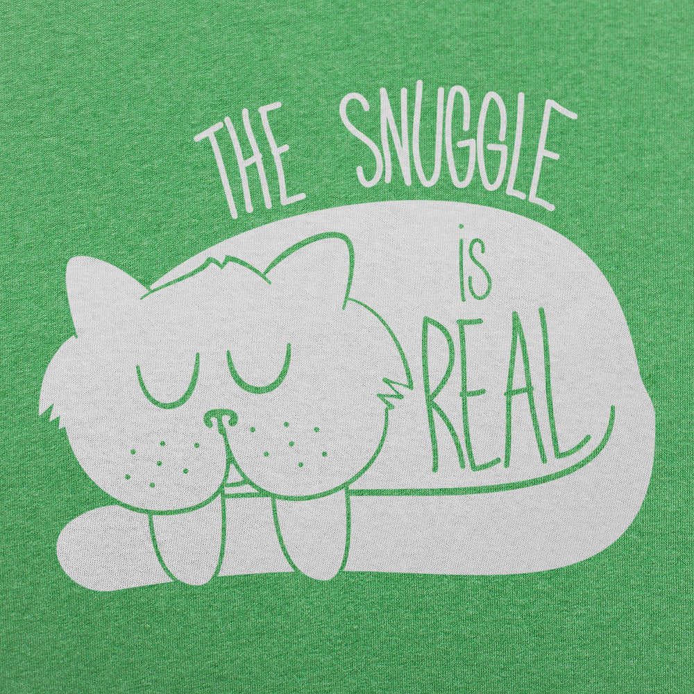 The Snuggle Is Real Sleepy Cuddly Cat