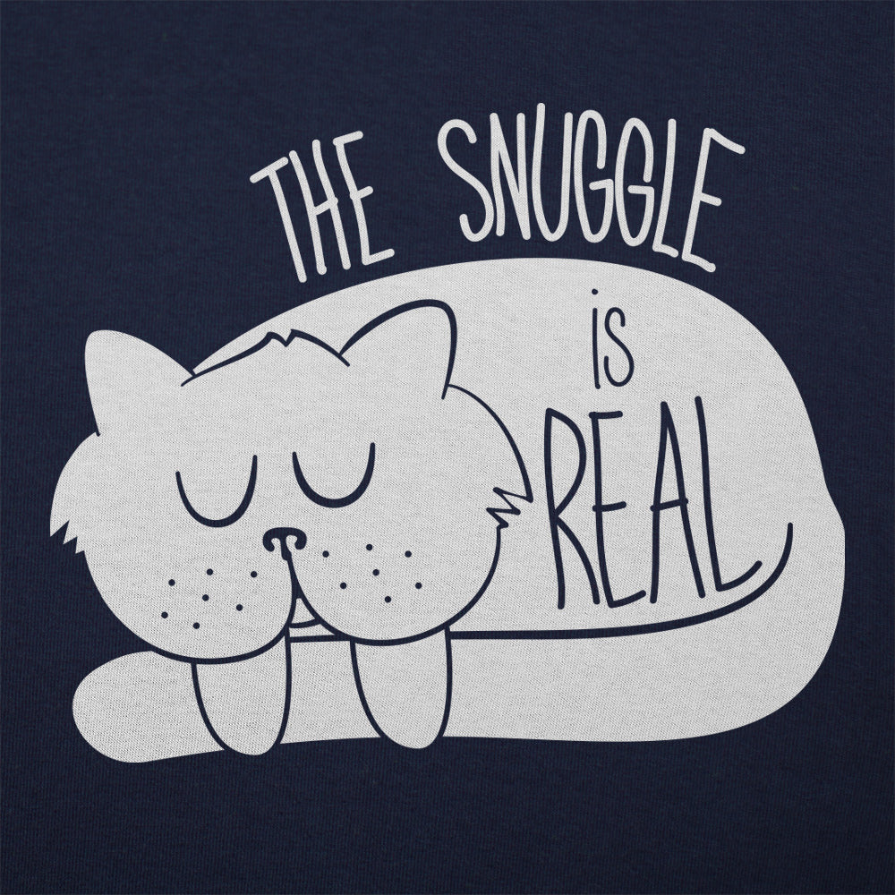 The Snuggle Is Real Sleepy Cuddly Cat