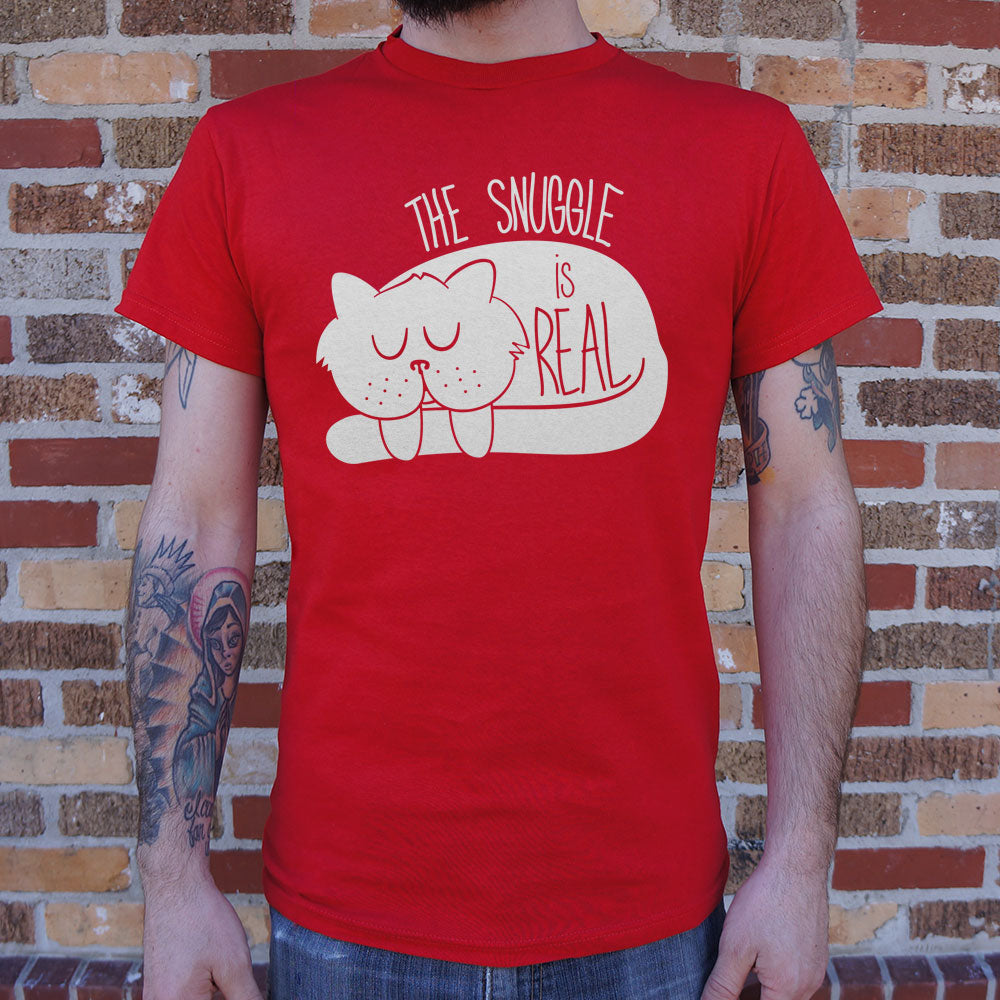 The Snuggle Is Real Sleepy Cuddly Cat