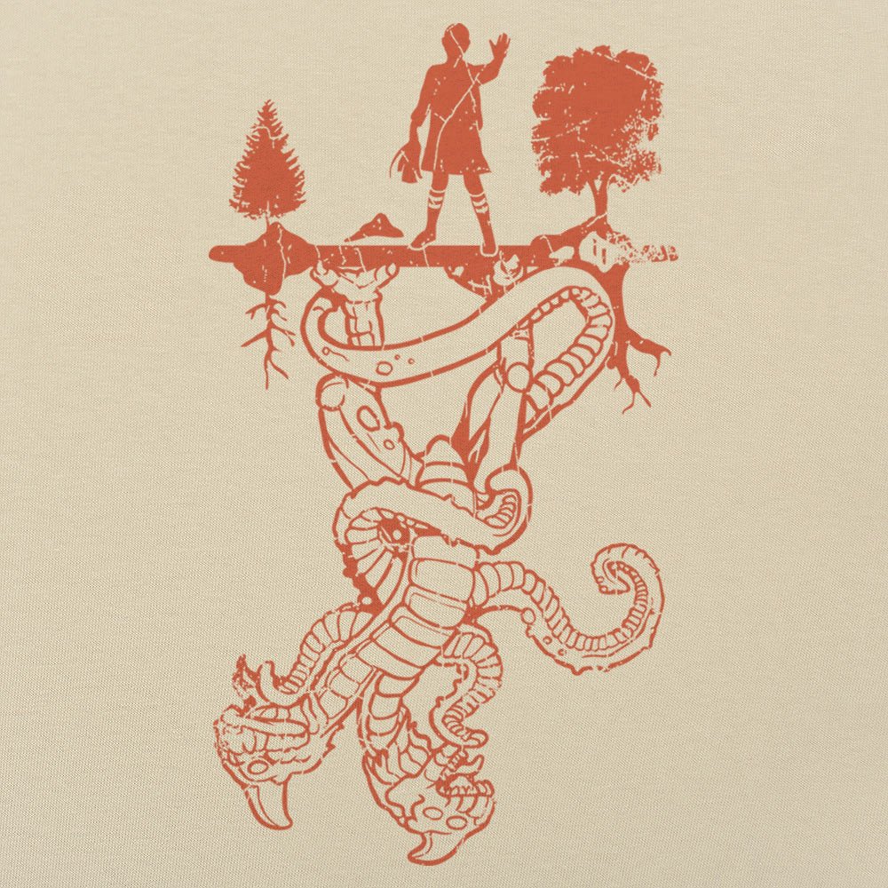 The Upside Down Boy and Monster Graphic
