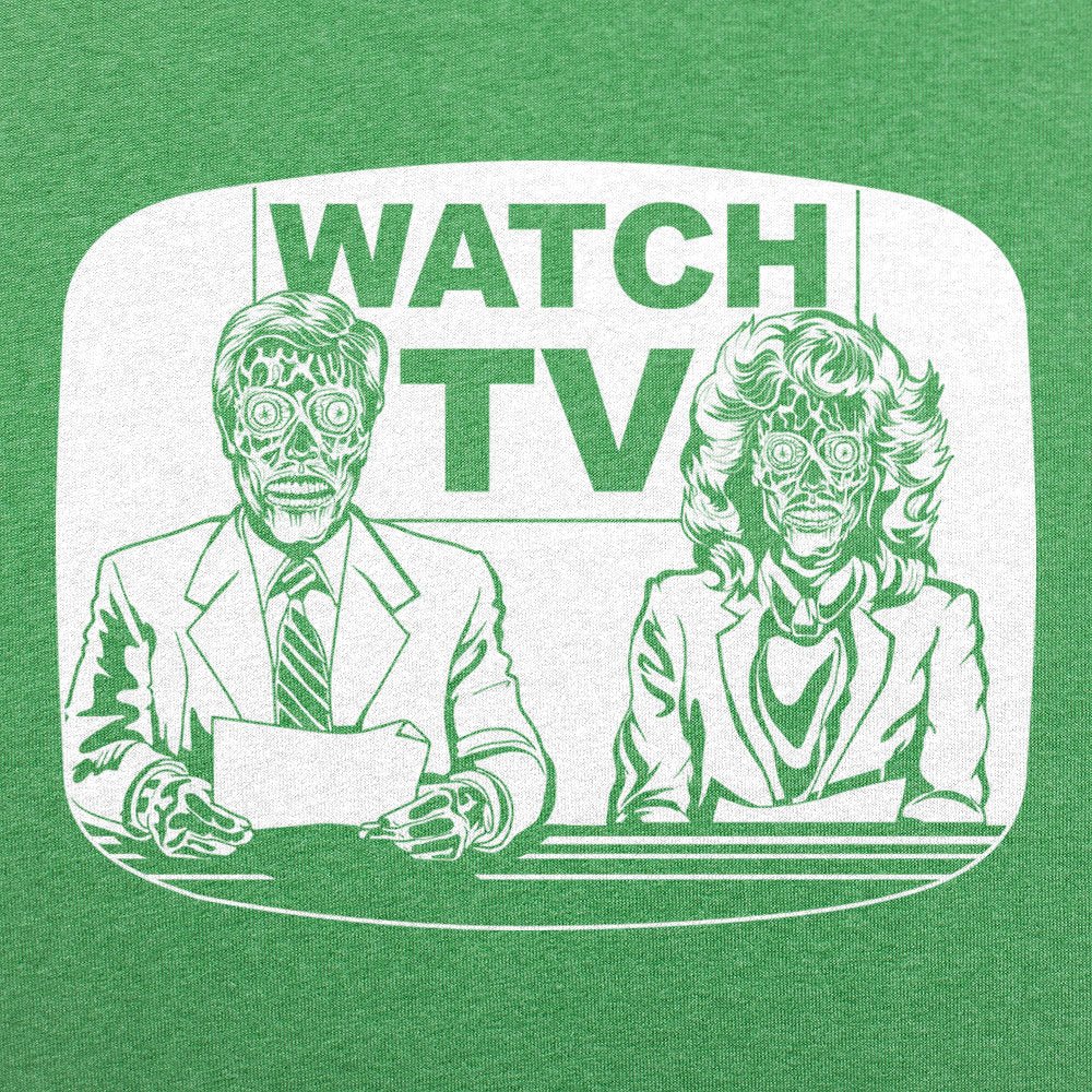 They Live On TV Graphic