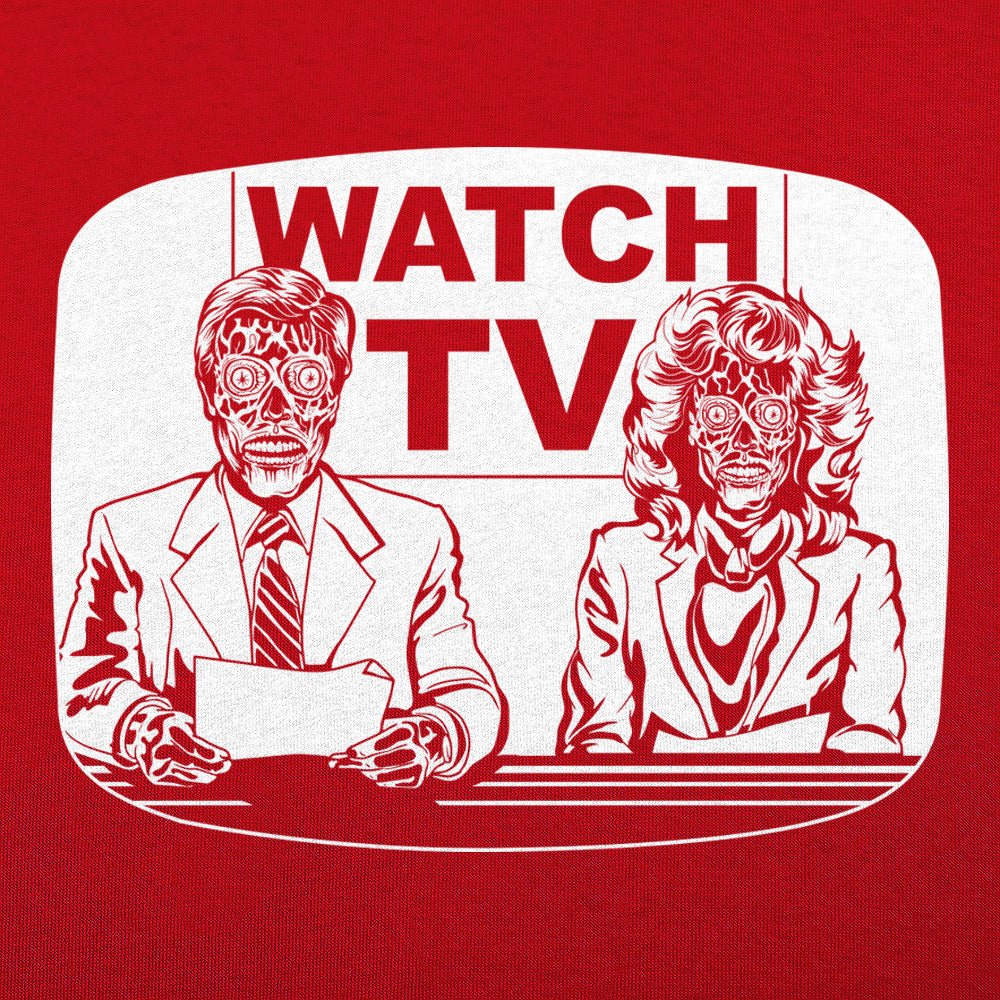 They Live On TV Graphic