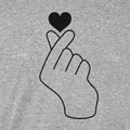 Tiny Heart Fingers Korean Finger Heart Hand Sign