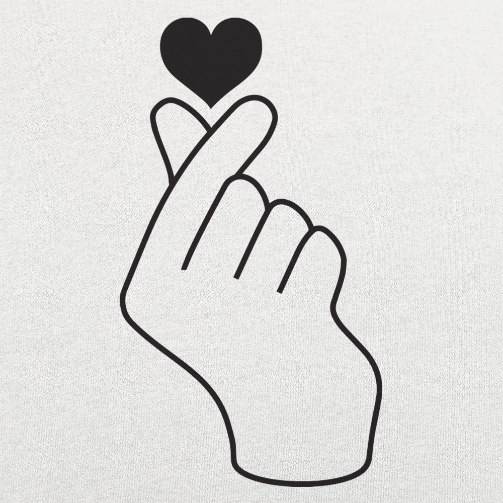 Tiny Heart Fingers Korean Finger Heart Hand Sign