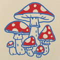 Toadstools Red Spotted Mushrooms Graphic