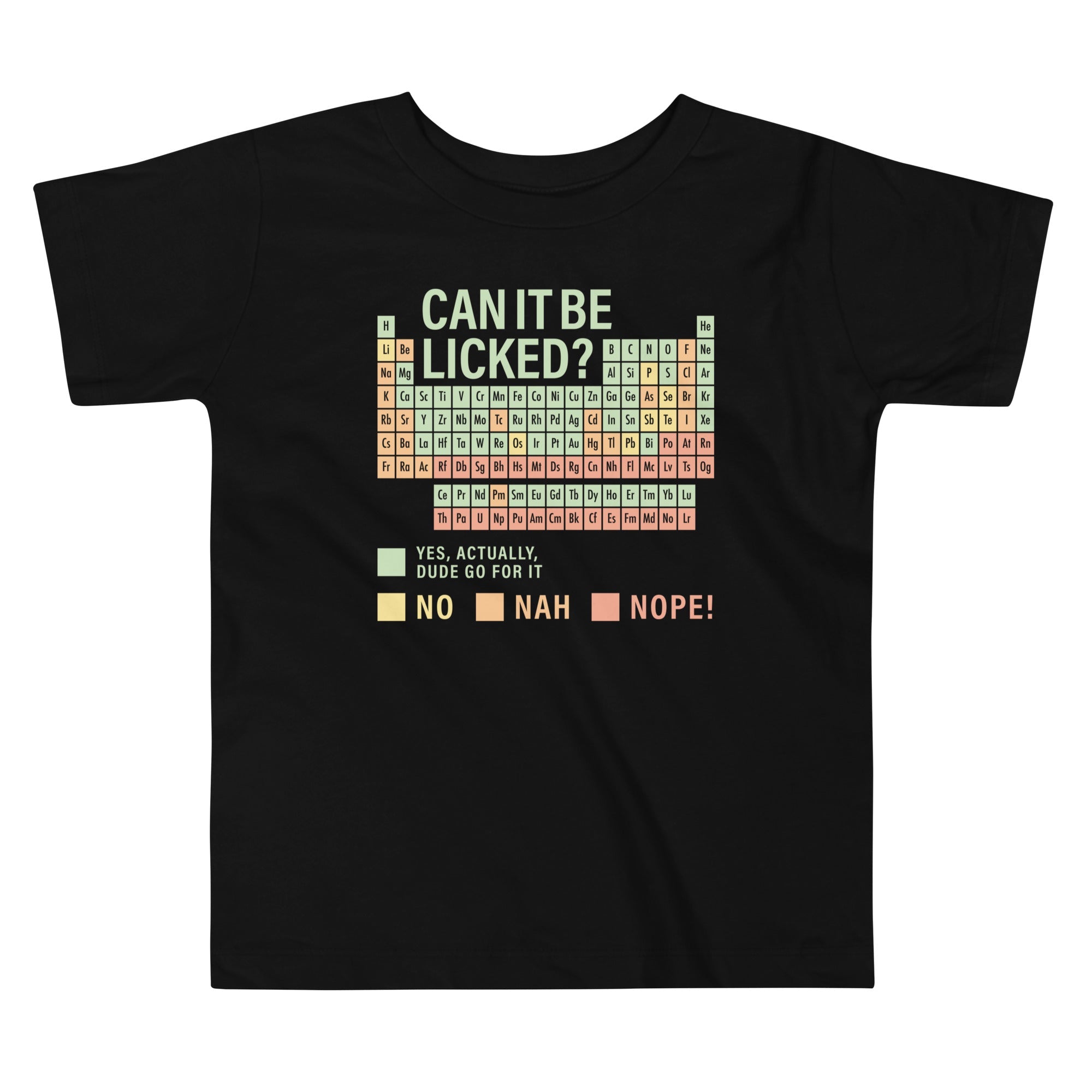 Can It Be Licked? Kid's Toddler Tee