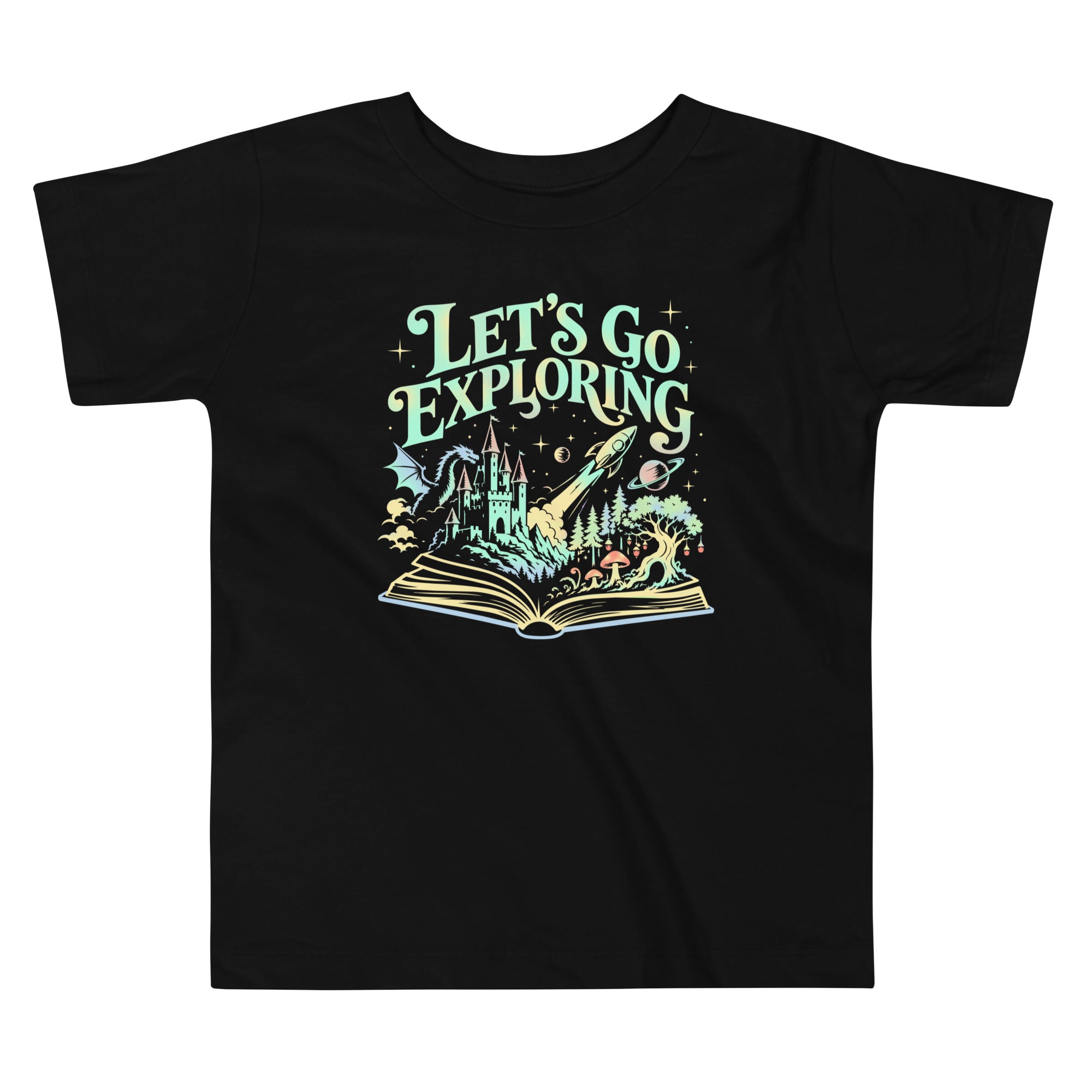 Let's Go Exploring Kid's Toddler Tee