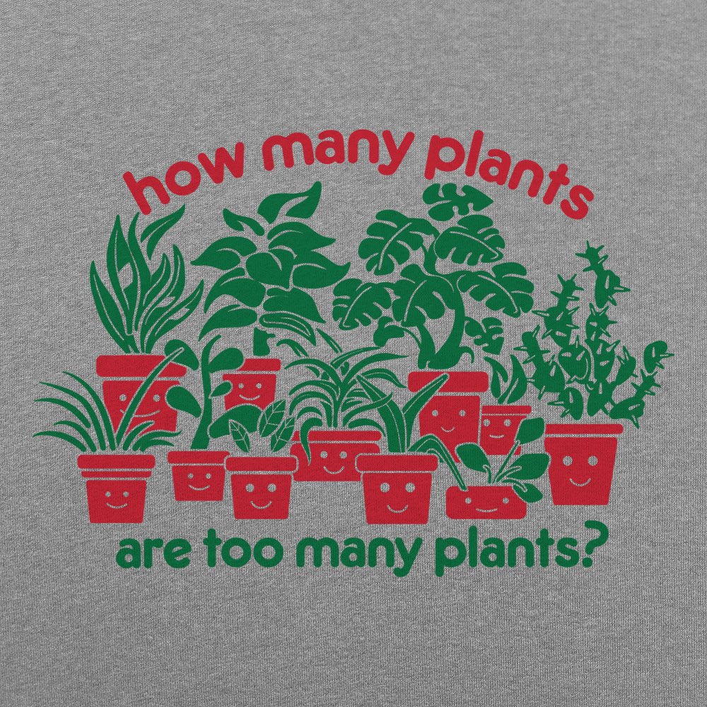How Many Plants Are Too Many Plants