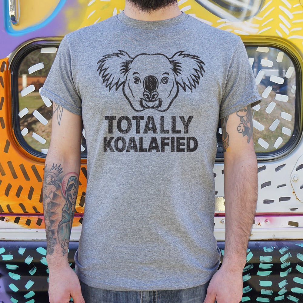 Totally Koalafied Funny Koala Face Pun
