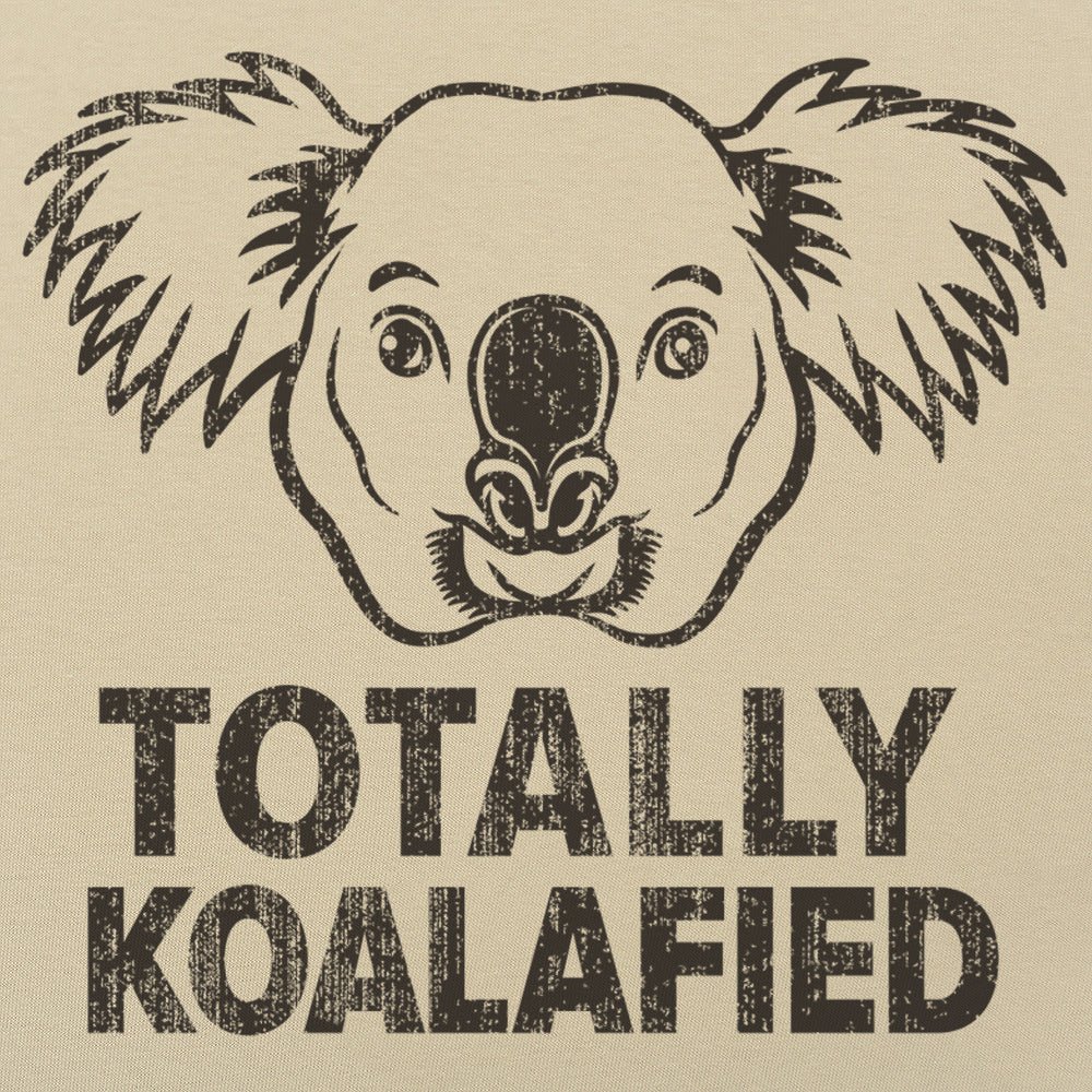 Totally Koalafied Funny Koala Face Pun