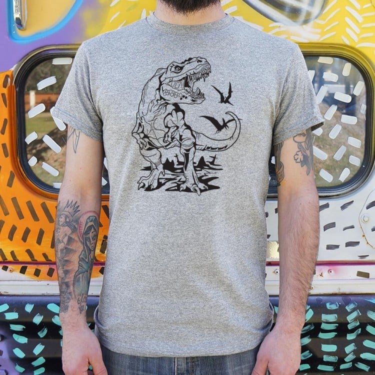 Roaring Tyrannosaurus Rex Graphic