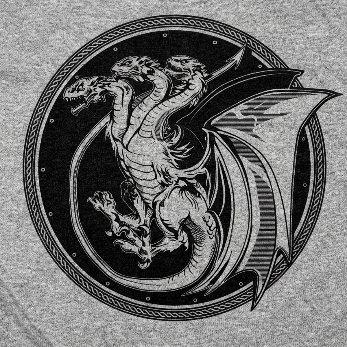 Triple Dragon Three Headed Dragon Emblem