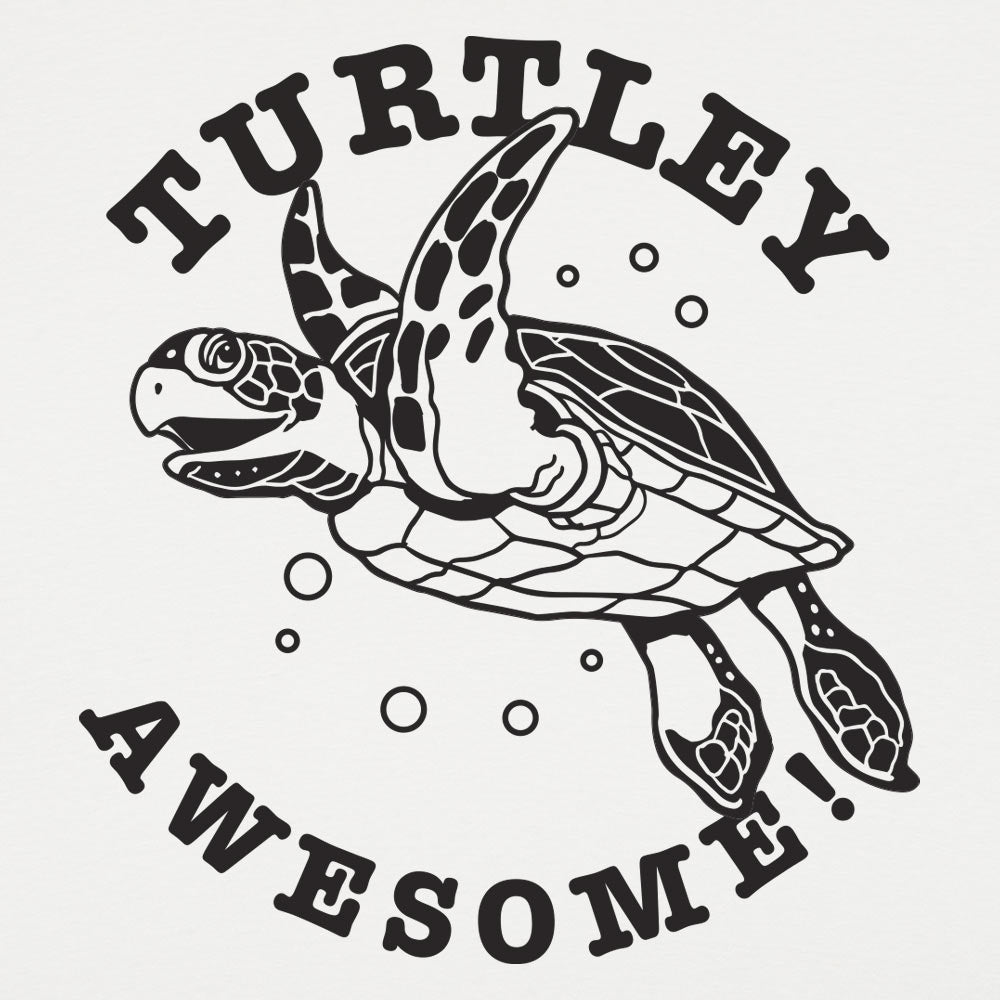 Turtley Awesome Sea Turtle Swimming