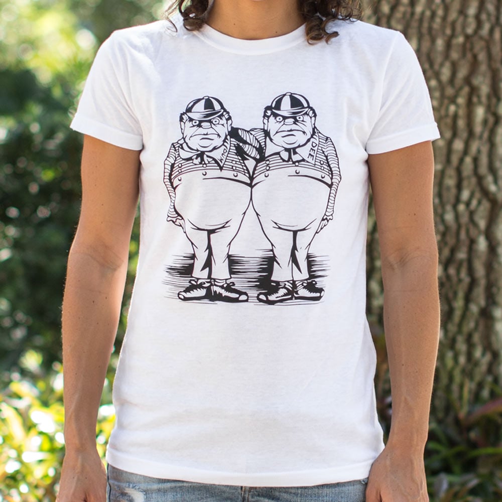 Tweedle Dum and Tweedle Dee Illustration