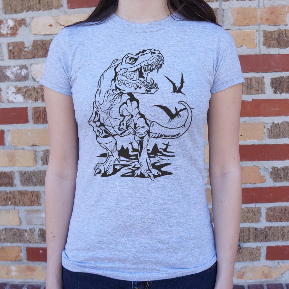 Roaring Tyrannosaurus Rex Graphic
