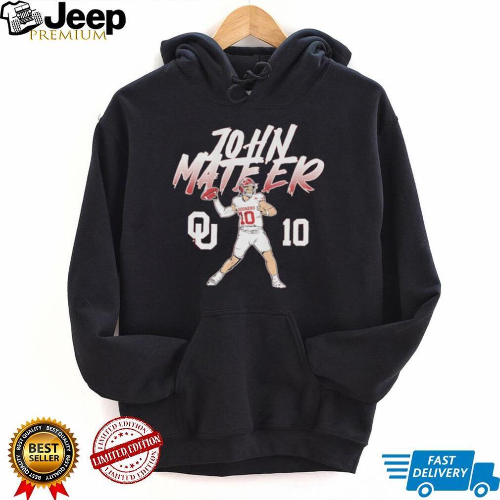 John Mateer Oklahoma Sooners NCAA Football Pose Star shirt