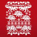 Ugly Dinosaur Sweater Pattern T-Rex and Triceratops