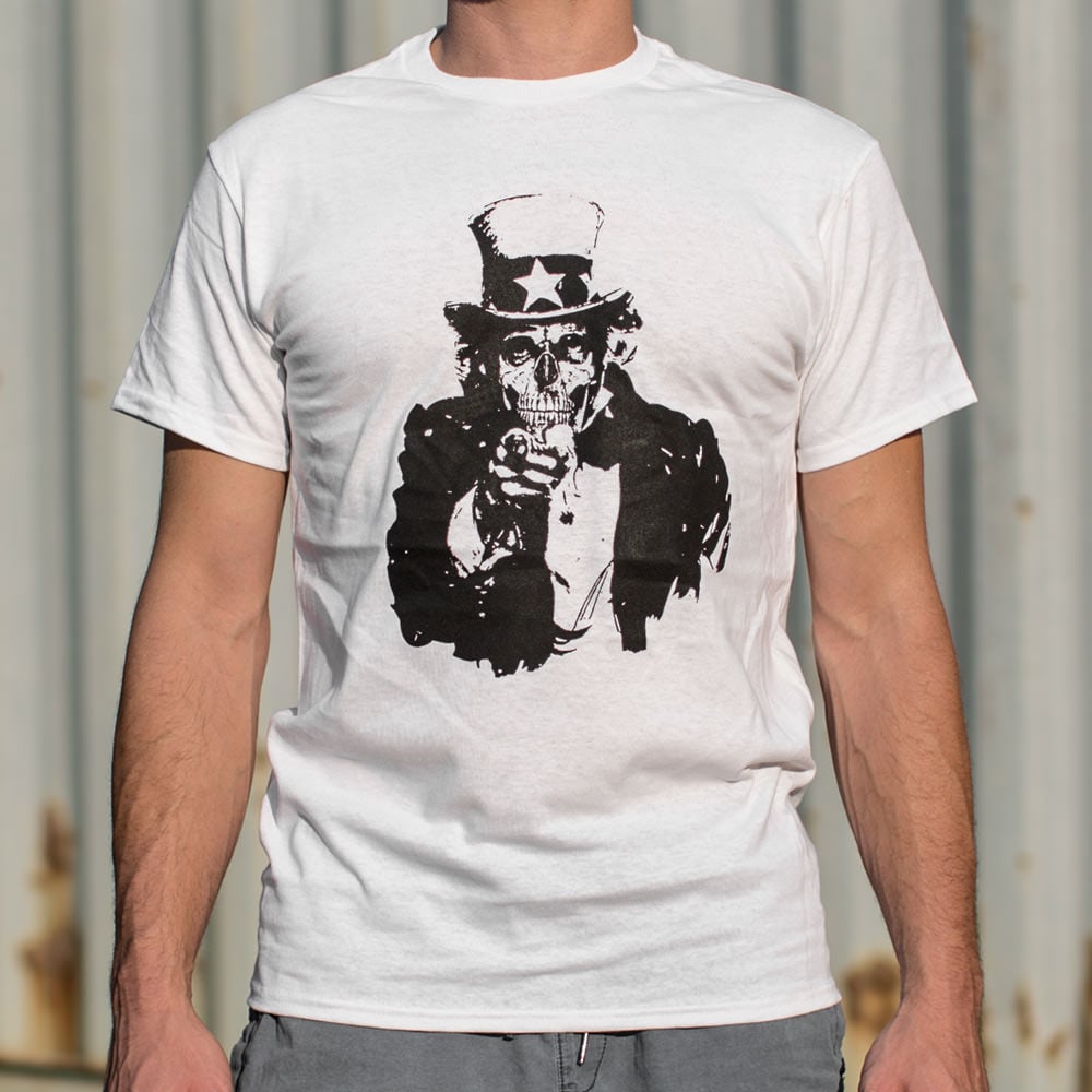 Uncle Corpse Skeleton Uncle Sam Recruitment Poster