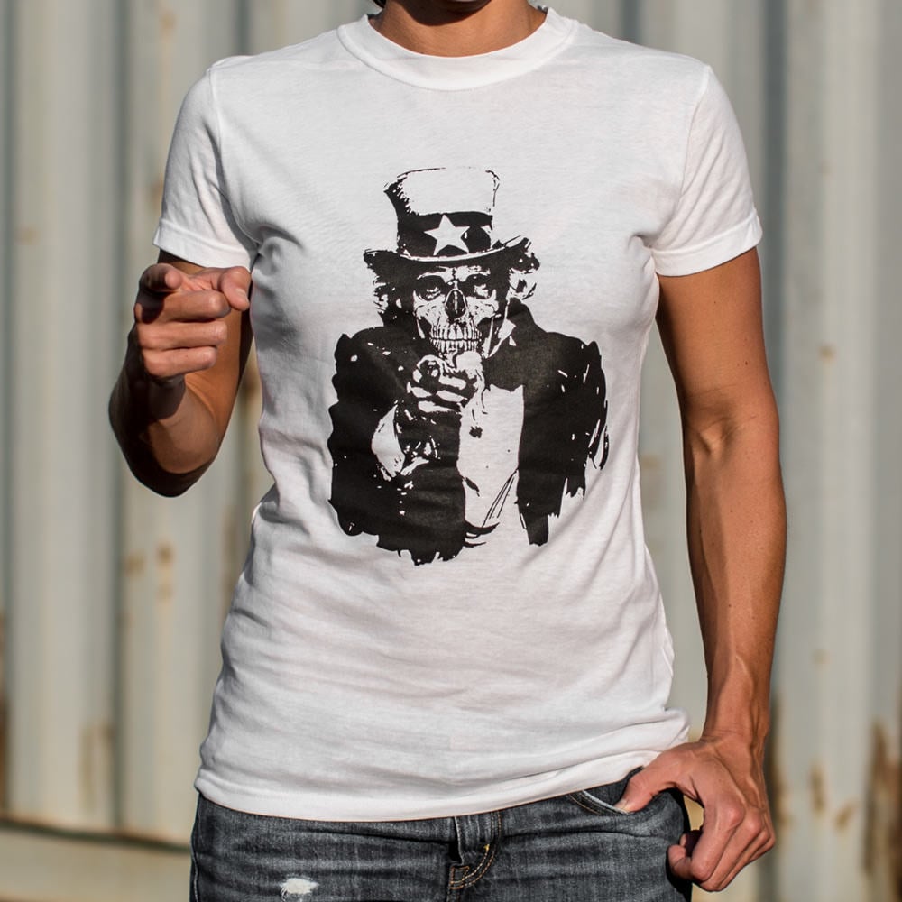 Uncle Corpse Skeleton Uncle Sam Recruitment Poster