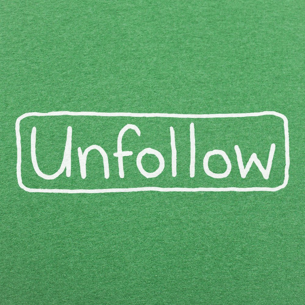 Unfollow Social Media Button Design
