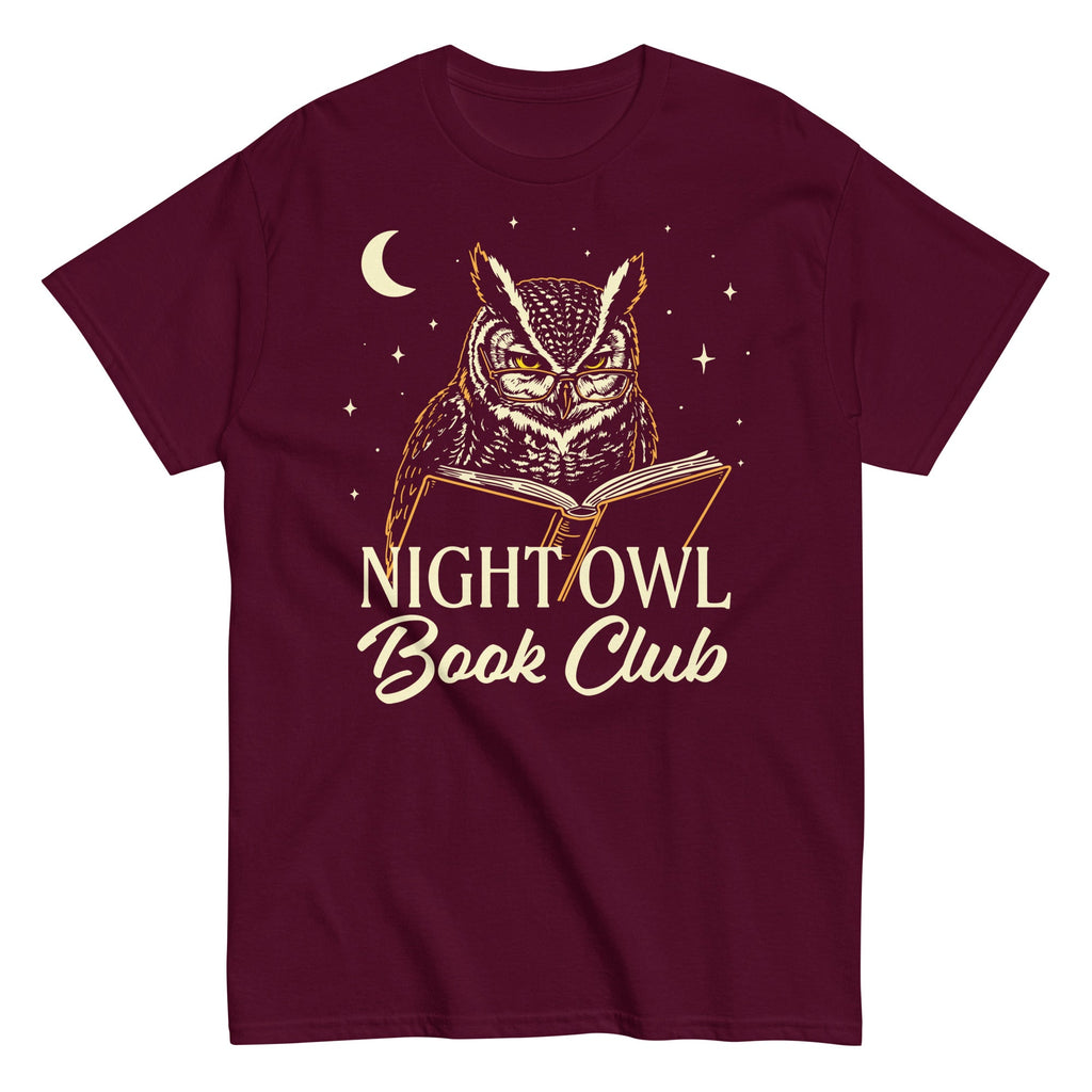 Night Owl Book Club Men's Classic Tee