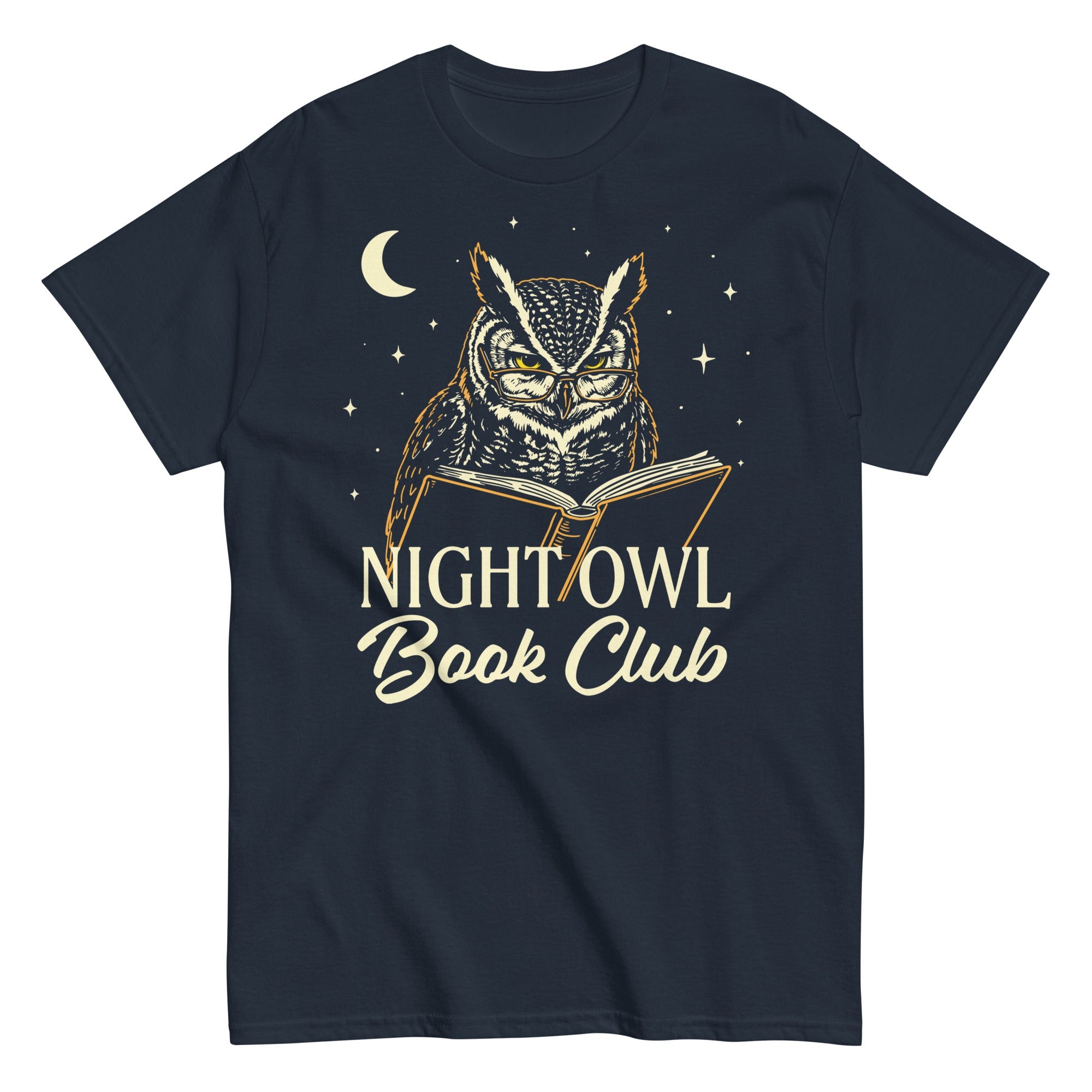 Night Owl Book Club Men's Classic Tee