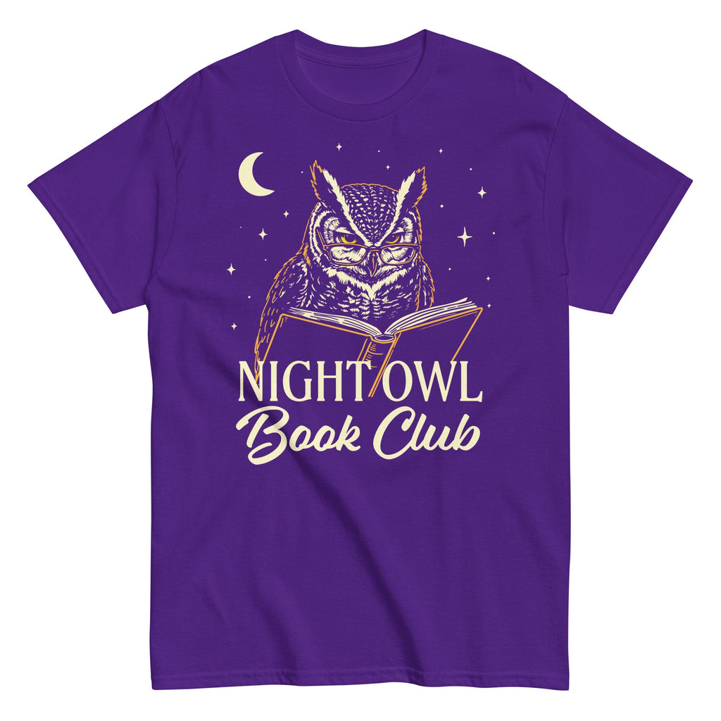 Night Owl Book Club Men's Classic Tee