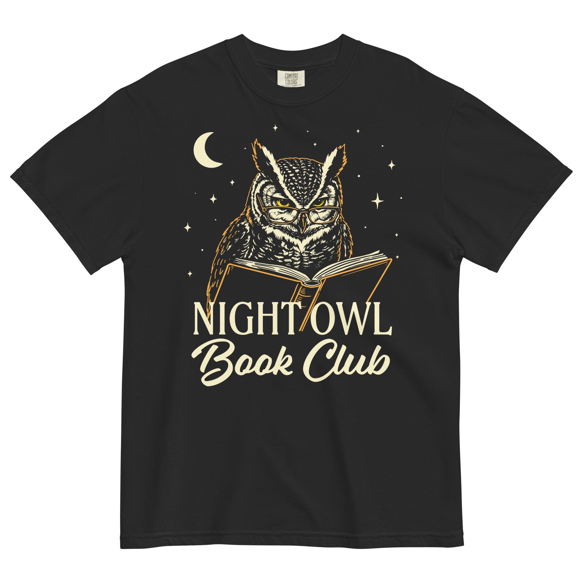 Night Owl Book Club Men's Relaxed Fit Tee