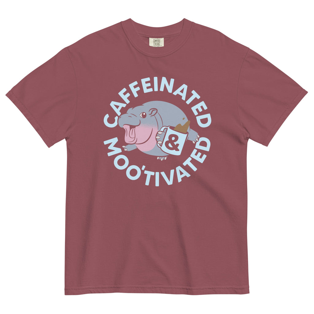 Caffeinated & Moo'tivated Men's Relaxed Fit Tee
