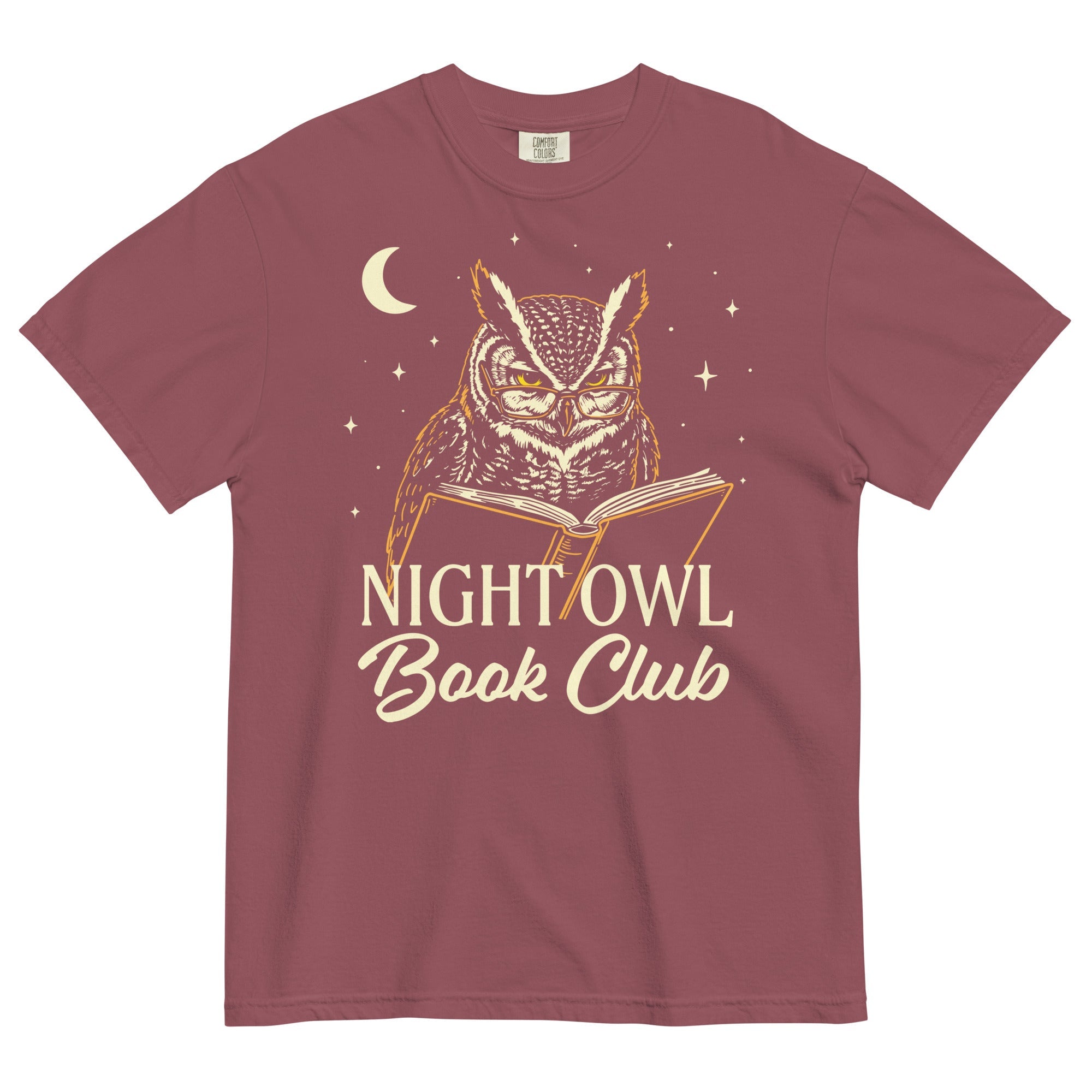 Night Owl Book Club Men's Relaxed Fit Tee