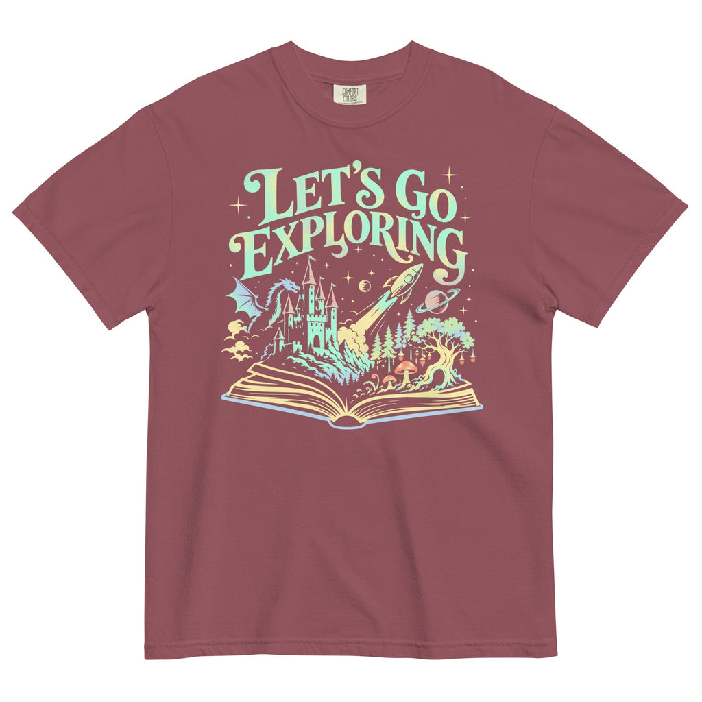Let's Go Exploring Men's Relaxed Fit Tee