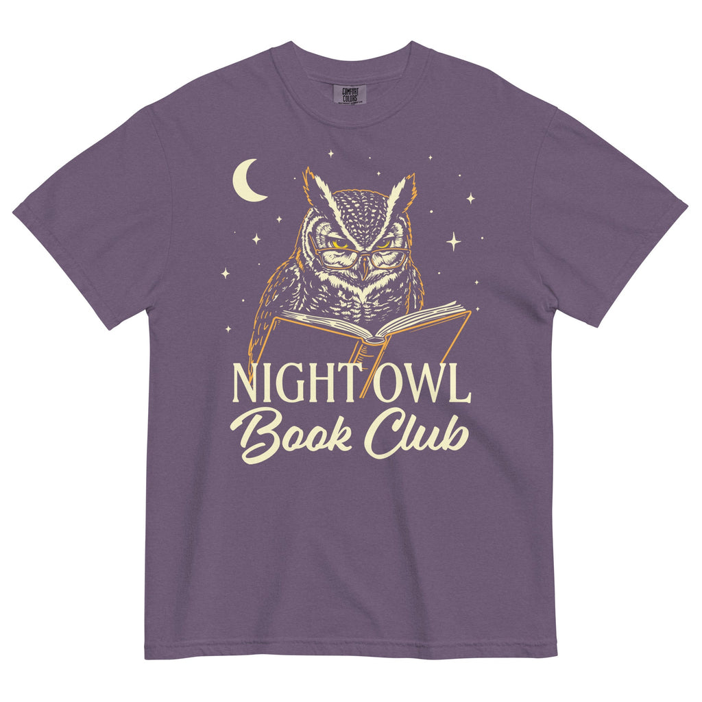 Night Owl Book Club Men's Relaxed Fit Tee