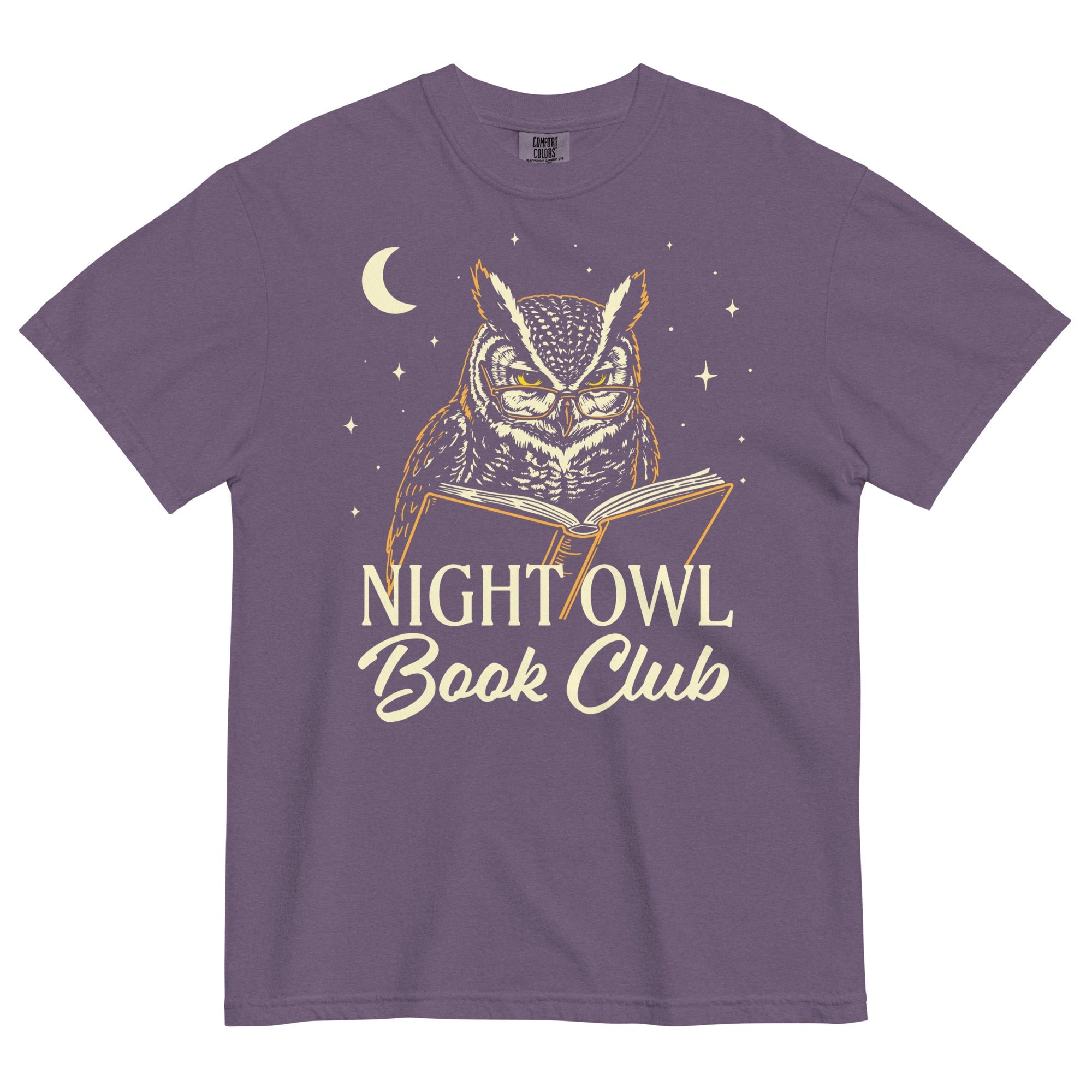 Night Owl Book Club Men's Relaxed Fit Tee