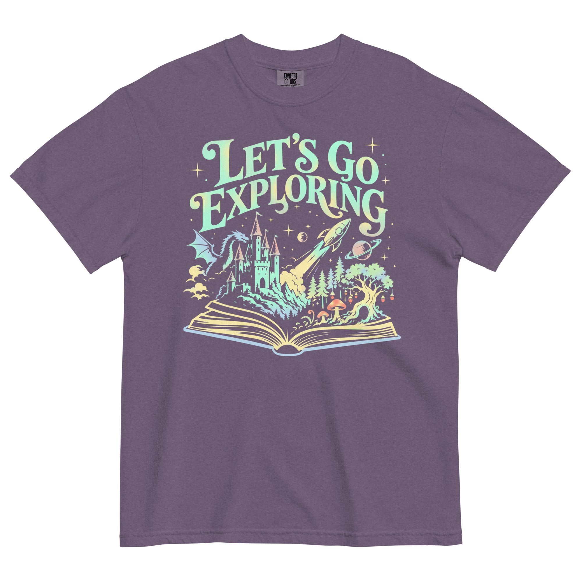 Let's Go Exploring Men's Relaxed Fit Tee