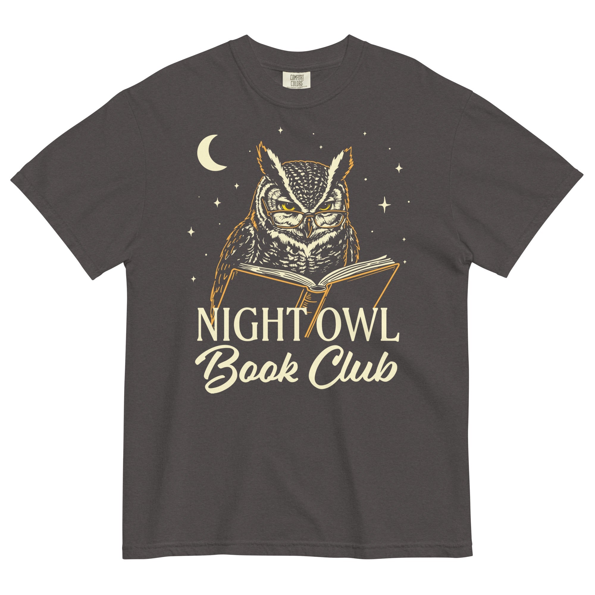 Night Owl Book Club Men's Relaxed Fit Tee