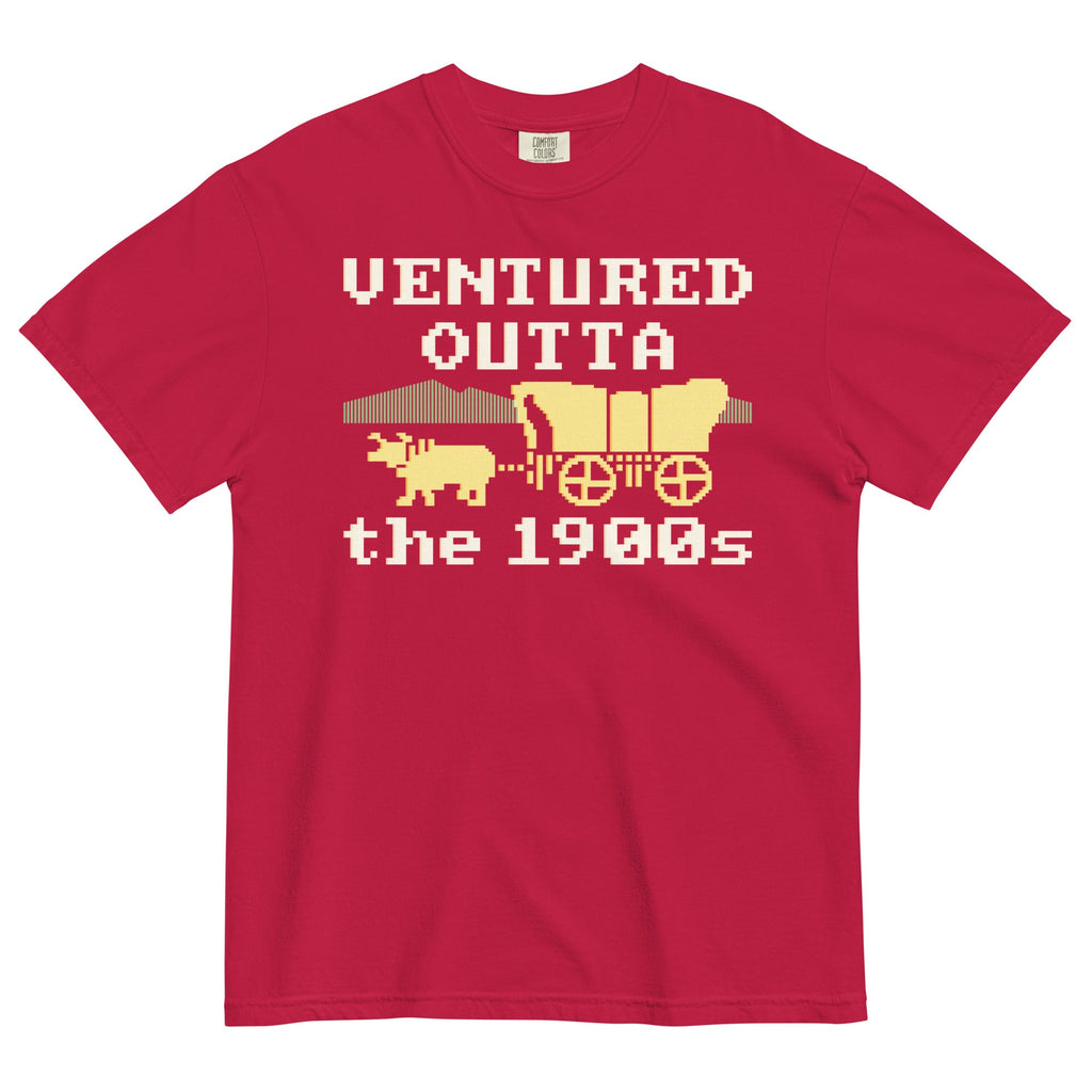 Ventured Outta The 1900s Men's Relaxed Fit Tee